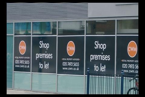 Unlet shops beneath residential show the risk of mixed use